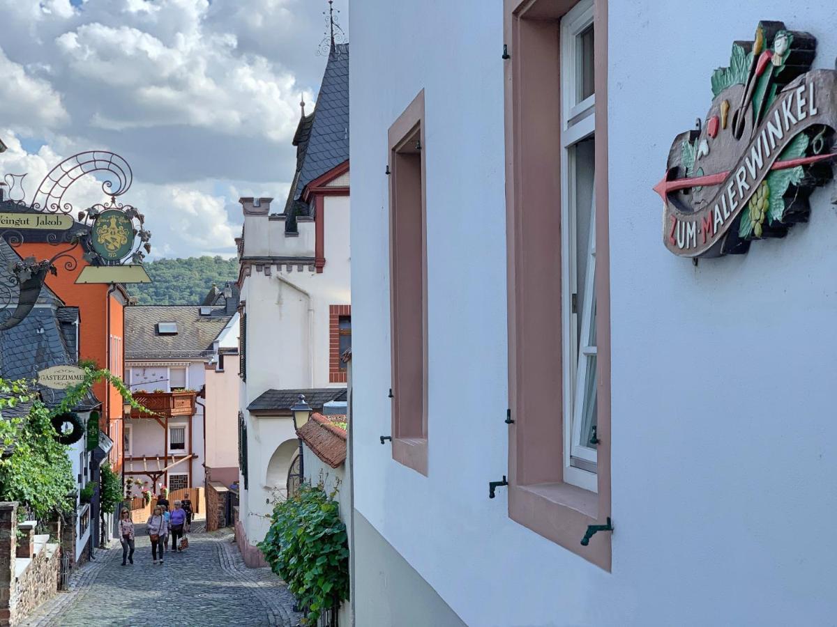 Fewo Zum Malerwinkel - Ruedesheim Rüdesheim nad Renem Zewnętrze zdjęcie